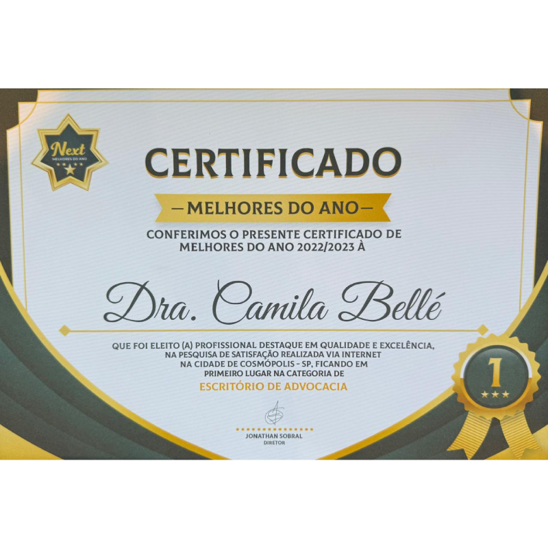 certificado